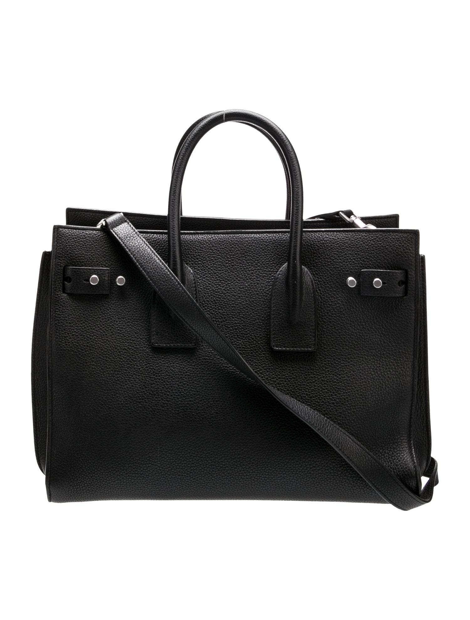 Saint Laurent Leather Sac De Jour